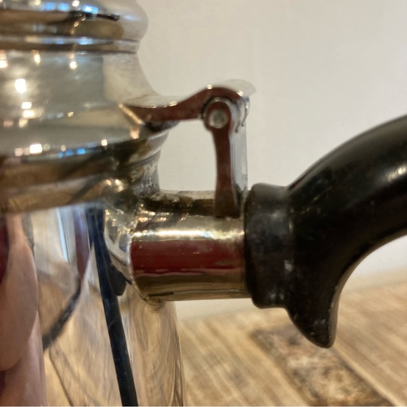 Silver Plate Café au Lait Pot / Teapot Holland Kirk International - Picture 11 of 15